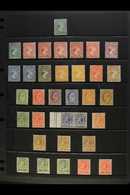 1878-1935 ATTRACTIVE MINT COLLECTION CAT £1350+ A Most Attractive Fine Mint Collection With Some Shades & All With Vibra - Falkland