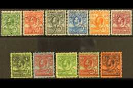 1929 "Whale And Penguin" Set Complete, SG 116/26, Very Fine Used. Beautiful (11 Stamps) For More Images, Please Visit Ht - Falklandinseln