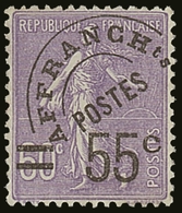 PRECANCELS (PREOBLITERES) 1922-47 55c On 60c Violet, Yvert 47, Never Hinged Mint For More Images, Please Visit Http://ww - Other & Unclassified