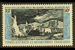 TAAF 1965 50f Adelie Land Discovery Airpost, Maury 8, Yv 8, Never Hinged Mint For More Images, Please Visit Http://www.s - Altri & Non Classificati