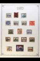 1921 (Feb-Apr) Pictorials Set Complete Plus The 30pf Error Of Colour Stamp, SG 53/68 (Michel 53A/69), Very Fine Used, Ca - Sonstige & Ohne Zuordnung
