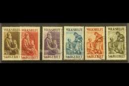 1928 Christmas Charity Set Complete To 3f.+3f., SG 128/133 (Michel 128/133), Very Fine Used, Cat £740 (6 Stamps) For Mor - Altri & Non Classificati