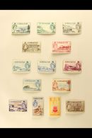1886-1962 MINT AND USED COLLECTION On Album Pages, Includes 1912-24 Good Mint Range To 1s All Four Backs, 1921-27 Range  - Gibilterra