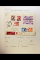 FLOWN COVERS COLLECTION 1946-85 Attractive All Different Collection Of First Flights, Special Flights, Balloon Flights A - Other & Unclassified