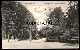 ALTE POSTKARTE GUMMERSBACH IM STADTWALD HEXENBUSCH Hexe Witch Socière Ansichtskarte Cpa Postcard AK - Gummersbach