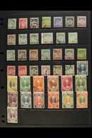 KELANTAN 1911-1963 FINE USED ALL DIFFERENT COLLECTION With 1911-15 Complete Set, 1921-28 Complete Set, 1928-35 $1 Blue,  - Other & Unclassified