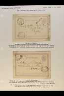 POSTAL STATIONERY POSTAL CARDS 1871-1925 Interesting Mint & Used Collection Nicely Written Up On Exhibition Pages, Inc R - Sonstige & Ohne Zuordnung