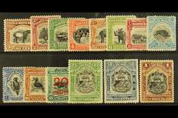 1925 Pictorial Issue With Centres In Black, Complete Set To $1, SG 277/91, Very Fine Mint. (14 Stamps) For More Images,  - Nordborneo (...-1963)