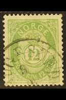 1882 12o Pale Green, Mi 38, SG 74, Fine Used With Light C.d.s. Postmark. For More Images, Please Visit Http://www.sandaf - Altri & Non Classificati