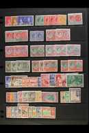 1937-52 FINE MINT KGVI COLLECTION With 1938-50 Set With Additional Perfs Incl. 13x12 To 5s, All Commemoratives, 1952 Set - St.Kitts Und Nevis ( 1983-...)