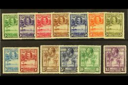 1932 KGV Pictorial Set, SG 155/67. Fine Mint (13 Stamps) For More Images, Please Visit Http://www.sandafayre.com/itemdet - Sierra Leone (...-1960)