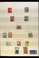 1963-1990 NEVER HINGED MINT A Largely Complete Run Of Sets For The Period, A Few Sets As Pairs/blocks. Lovely! (400+ Sta - Africa Del Sud-Ovest (1923-1990)