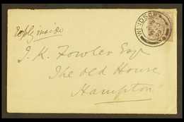 WINDSOR CASTLE LETTER 1899 (20 May) 'Windsor Castle' Envelope Addressed To J.K. Fowler, Containing The Original Signed L - Altri & Non Classificati