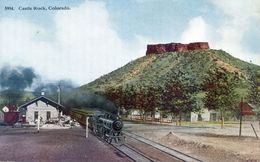 Colorado - Castle Rock - Train à Vapeur - Gare - Andere & Zonder Classificatie