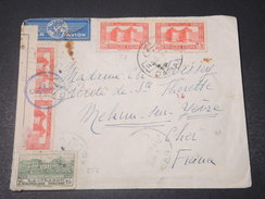 SYRIE - Enveloppe De Damas Pour La France En 1945 Avec Contrôle Postal - L 11140 - Covers & Documents