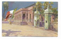 TRIPOLI - ENTRATA AL PALAZZO DEL COMANDO  ILLUSTRATA COLOMBO  1915 FP - Libia