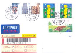 2000. Germany, The Letter Sent By Registered  Post To Moldova - Brieven En Documenten