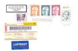 2009. Germany, The Letter Sent By Registered  Post To Moldova - Brieven En Documenten