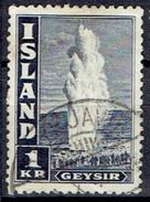 ICELAND  #   FROM 1945 STAMPWORLD 240A TK:11 1/2 - Usados