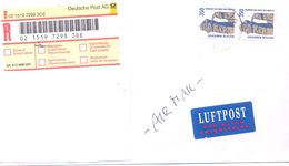 2000. Germany, The Letter Sent By Registered  Post To Moldova - Brieven En Documenten