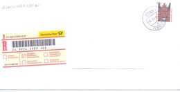 2001. Germany, The Letter Sent By Registered  Post To Moldova - Brieven En Documenten