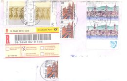 2002. Germany, The Letter Sent By Registered  Post To Moldova - Brieven En Documenten