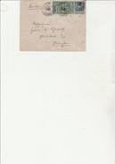 LETTRE AFFRANCHIE TYPE SAGE N° 75 PAIRE + N° 90 CAD PARIS 18 - 1887 - DESTINATION BAVIERE - 1877-1920: Période Semi Moderne