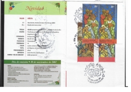 ARGENTINA    2007 Christmas BOOKLET - Postzegelboekjes