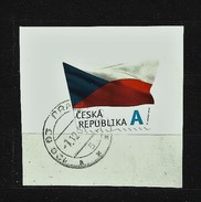 Czech Republic Tschechische Republik 2015 Gest Mi 865 The Flag Of The Czech Republic. Die Flagge Der Tschechische.c13 - Oblitérés