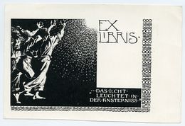 BOOKPLATE : EX LIBRIS - DAS LICHT LEUCHTET IN DER FINSTERNISS - Ex-Libris