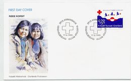 GREENLAND 1993 75th Anniversary Of Red Cross On FDC.  Michel 236 - FDC