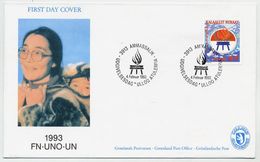 GREENLAND 1993 Year Of Indigenous Peoples On FDC.  Michel 230 - FDC