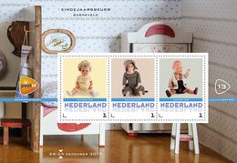 Nederland  2017     POPPEN DOLLS    M/S   Postfris/mnh/neuf - Neufs