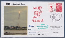 = Lancement Ariane 5 A5ECA-V197-L555, W3B, BSAT-3b B-SAT Kourou Guyane 28.X.2010, échec De La Mise à Poste Satellite W3B - Südamerika