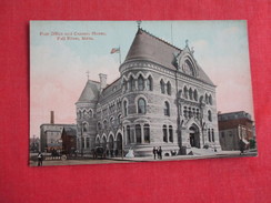 Post Office & Custom House   Massachusetts > Fall River-  Ref 2786 - Fall River