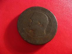 10 Centimes 1855 D Lyon Napoleon III 5659 - 10 Centimes