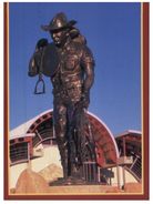 (777) Australia - (with Stamp At Back Of Card) QLD - The Ringer Statue - Far North Queensland