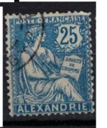 ALEXANDRIE        N°  YVERT      27     ( 5 )    OBLITERE       ( O   2/31 ) - Used Stamps