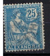 ALEXANDRIE        N°  YVERT      27     ( 6 )    OBLITERE       ( O   2/31 ) - Used Stamps