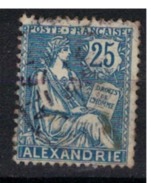 ALEXANDRIE        N°  YVERT      27     ( 8 )    OBLITERE       ( O   2/31 ) - Used Stamps