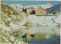 SUISSE,SWITZERLAND,SVIZZERA,HELVETIA,SWISS,SCHWEIZ ,VALAIS,prés ITALIE,LAC,HOSPICE GRAND SAINT BERNARD,MONASTERE - Autres & Non Classés