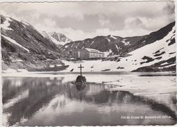 SUISSE,SWITZERLAND,SVIZZERA,HELVETIA,SWISS ,VALAIS,prés ITALIE,LAC,HOSPICE GRAND SAINT BERNARD,CARTE PHOTO METZGER - Otros & Sin Clasificación