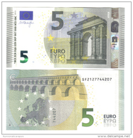 NEW 5 € 2013 ITALIA Italie SERIE SF Mario Draghi FDS UNC DA MAZZETTA  S002B1 Cod.€.154 - 5 Euro