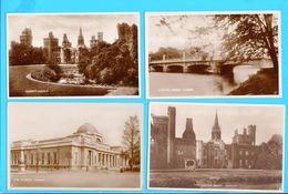 Lot 12 Cpa Carte Postale Ancienne  - Cardiff - Cardiganshire