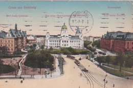 ALLEMAGNE 1936 CARTE POSTALE DE HAMBURG  HOLSTENPLATZ - Mitte