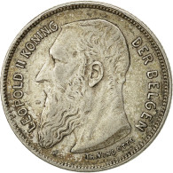 Monnaie, Belgique, 2 Francs, 2 Frank, 1909, TB+, Argent, KM:59 - 2 Francs