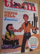 Page De Revue Des Années 70/80 : SUPERBE COUVERTURE DE LA REVUE  TINTIN : CHICK BILL ET KID ORDINN - Chick Bill