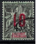 ANJOUAN        N°  YVERT    27               OBLITERE       ( O   2/31 ) - Used Stamps