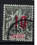 ANJOUAN        N°  YVERT    27    ( 8 )            OBLITERE       ( O   2/31 ) - Used Stamps