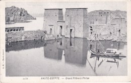 Haute Egypte Grand Pilône à Philae - Abu Simbel Temples